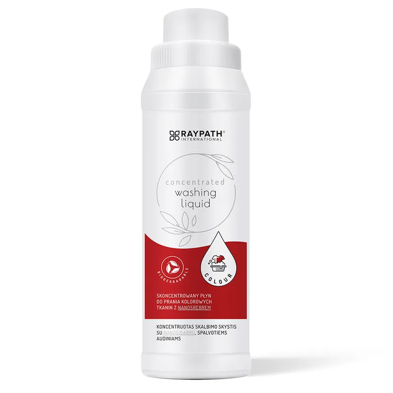 Płyn do prania kolorowych tkanin 500ml Raypath